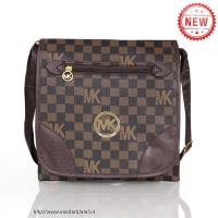 michael kors logo groot koffie crossbody zakken Amsterdam Boutique m2mzp679